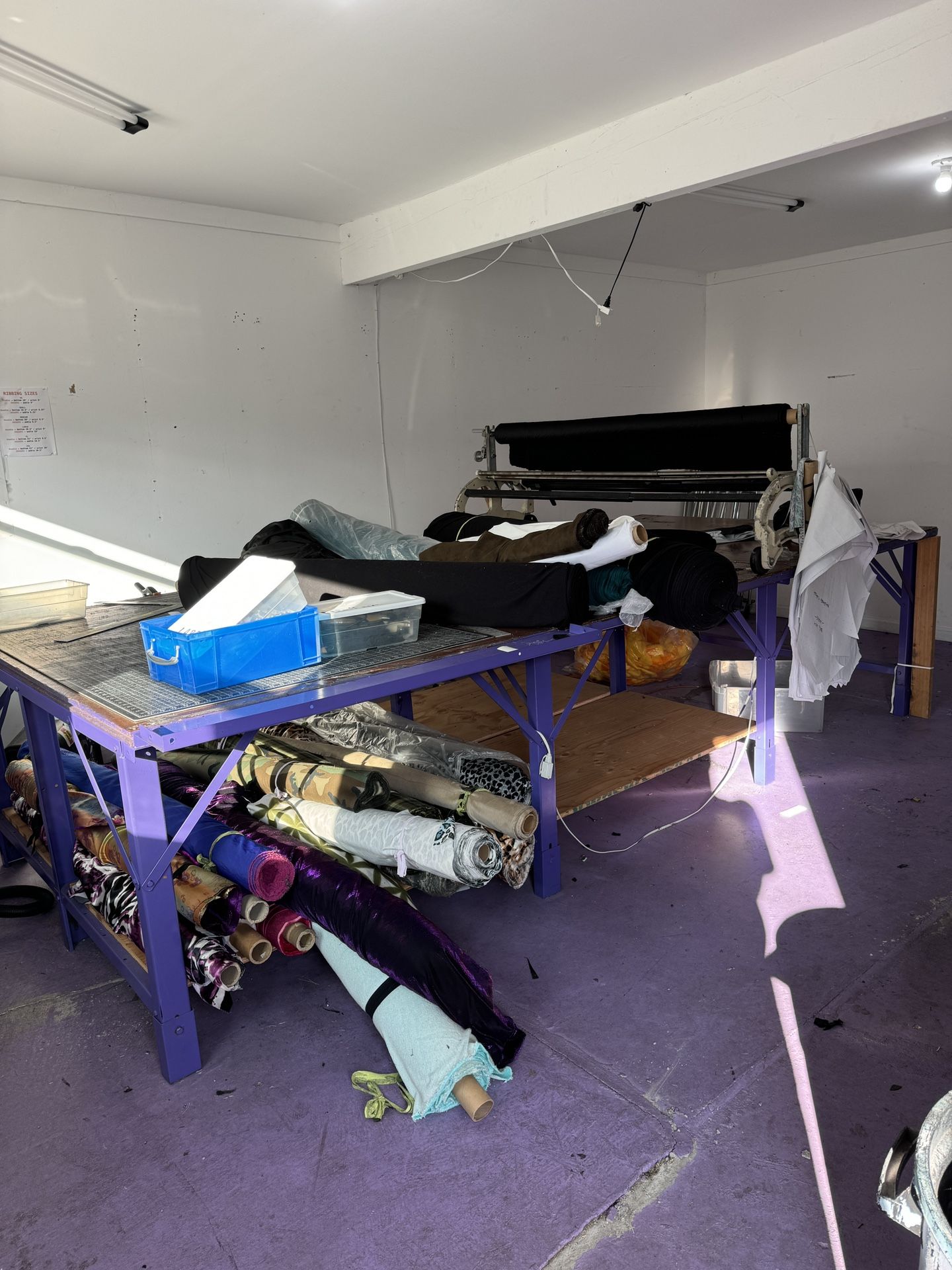 Large Cutting Table (sections Available)