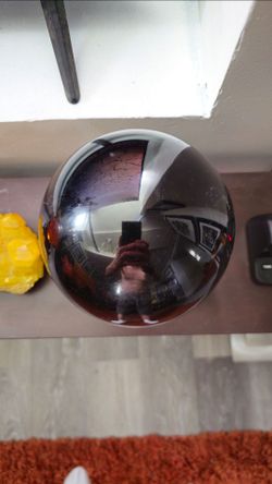 Flawless, 7.1 inch, Black Obsidian Crystal Ball  with Stand!