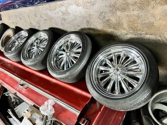 20 Inch 6 Lug Rims N Tires 