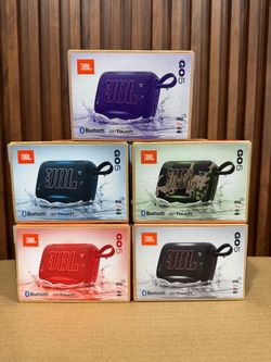 JBL Go 5 Portable Bluetooth Speaker – Lot of 5