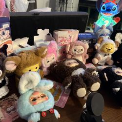 Plushies Sanrio & Blind Boxes Opened With Cards
