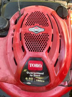 Toro push mower!