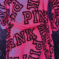 Victoria Secret PINK Plush Robe. 