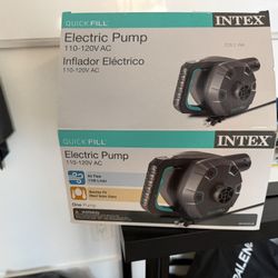 Queen Air Mattress Bundle — Self-Inflating Electric + Pump Inflated — Like New