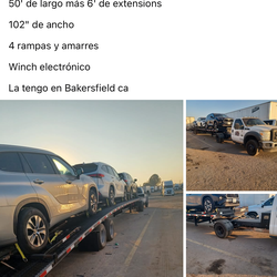 Vendo traila para 4 carro