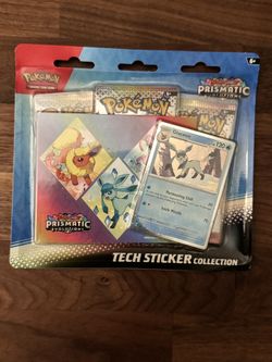 Prismatic Evolutions Tech Sticker Collection Pokemon