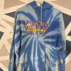 Blue Woman’s Tie Die Sweatshirt 