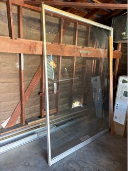 Glass door