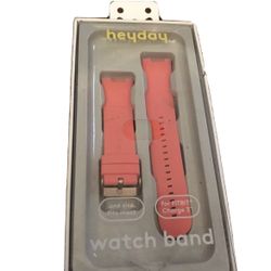 heyday  Fitbit Charge 3 Watch Band - Peach / One size fits most NEW