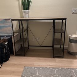 TV Stand With Shelves