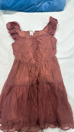 “ PASSPORT” brown DRESS