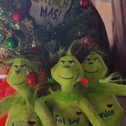 Personalized Grinch Plush