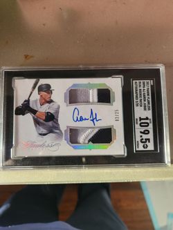2017 panini aaron judge dual patch