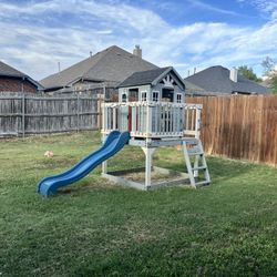 Kids Playhouse With Slide 