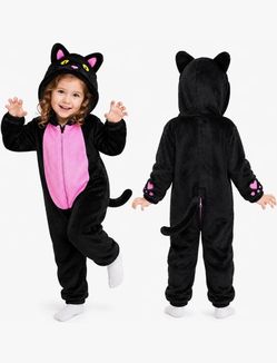 Black Rose Cat Costume