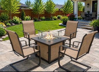 Brand new patio Fire pit set