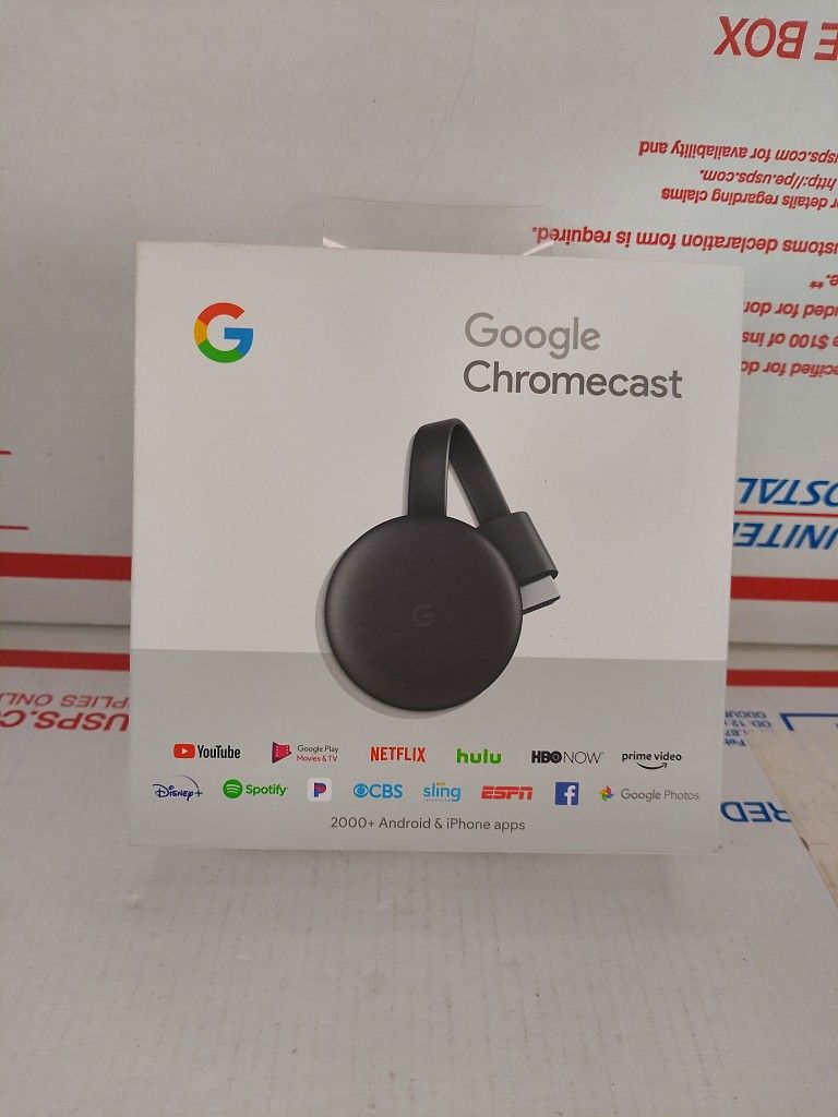Google Chromecast HDMI 1080p HD 3rd Generation