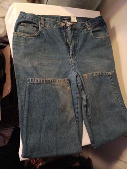 Women's blue jeans size 16 Bill Blass Brand