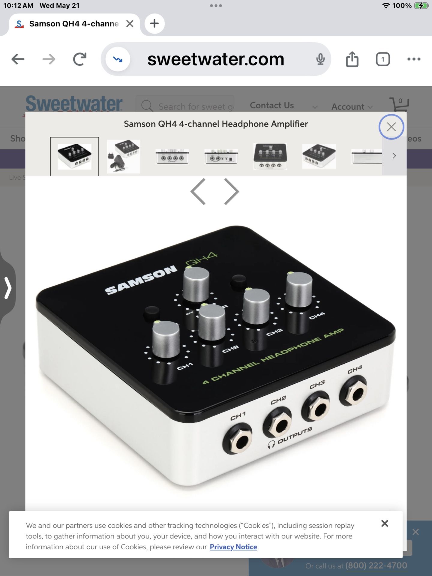 Sanson 4 Channel Headphone Amplifier