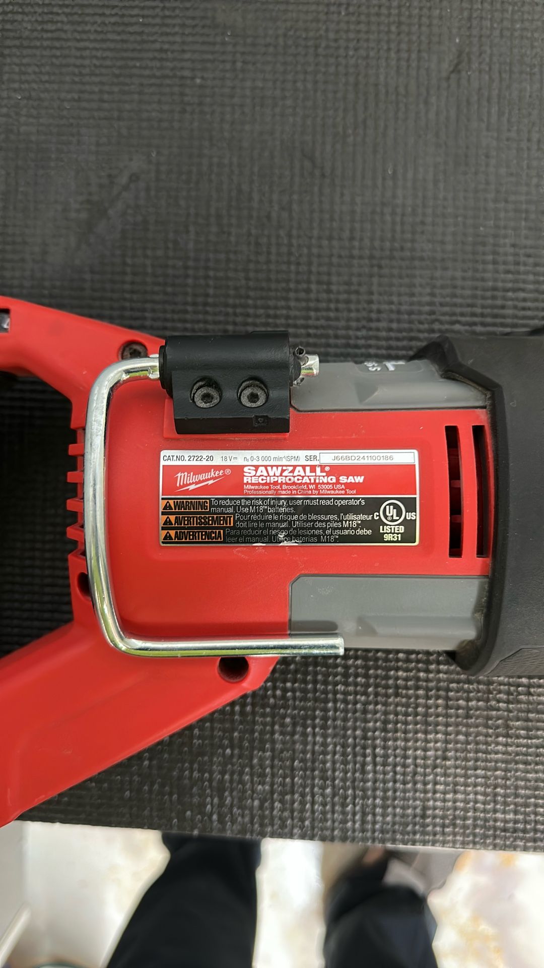 Like New - Milwaukee M18 “Super” Sawzall Reciprocating Saw
