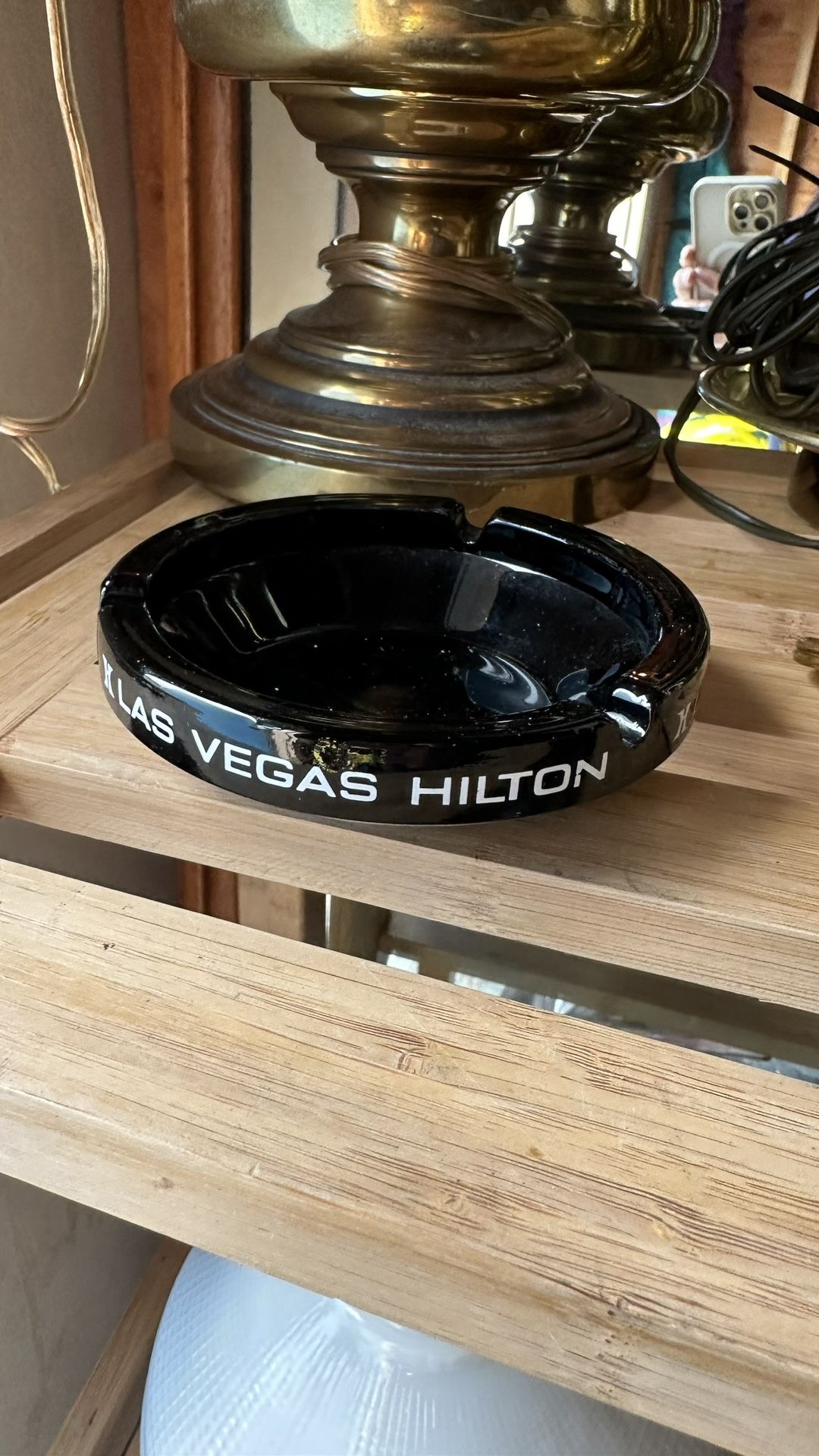 Las Vegas Hilton vintage ash tray