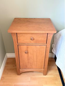 Morigeau Lépine walnut nightstand