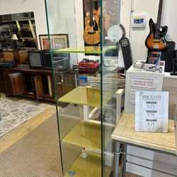 Tall Glass Display Cabinet 