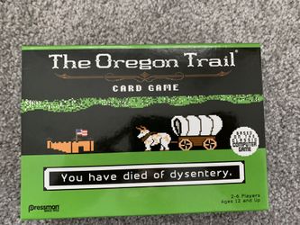 The Oregon Trail Board Game