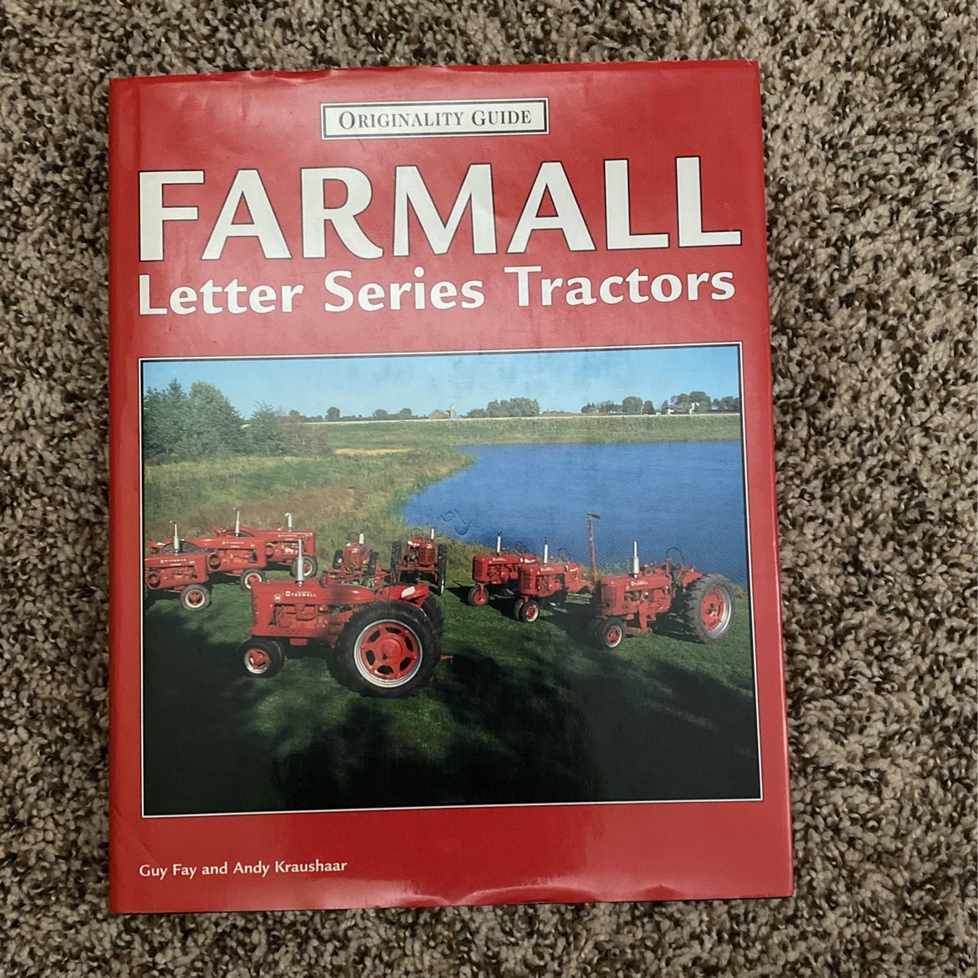 They are original guide to Farmall letter series tractor book like new