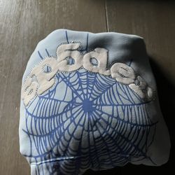 Blue Sp5der Hoodie
