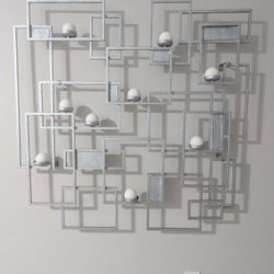 Circuit Metal Wall Candle Holder Wall Art