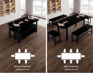 Expandable Dining Table
