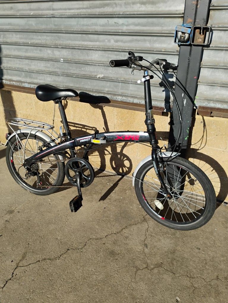 Xspec 20" 7 Speed Folding Compact City Commuter Bike