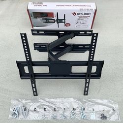 (NEW) $25 Full Motion 32-55” TV Wall Mount Swivel Tilt VESA 400x400mm, Max Load 99 Lbs