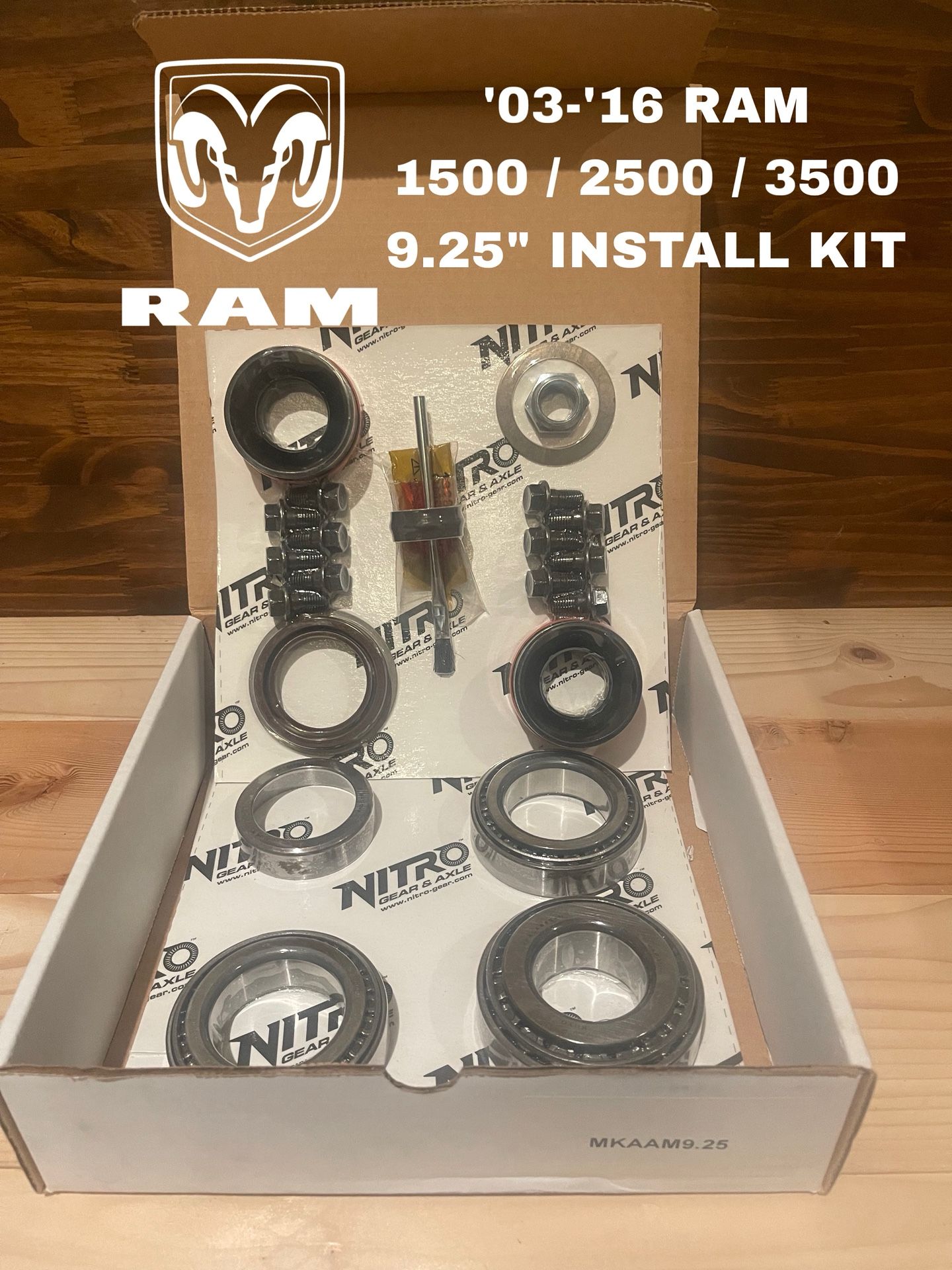Nitro Gear AAM 9.25" Master Install Kit