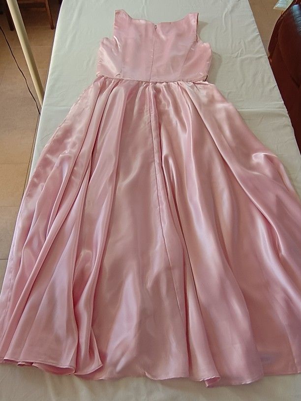 Wedding Bridesmaid Dress, Formal & Prom Gown Dress Pink