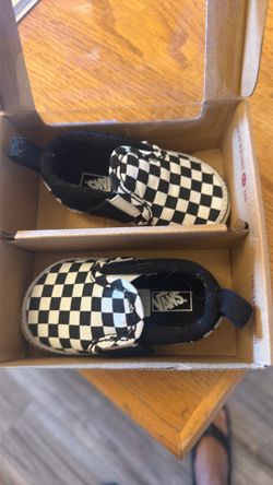 Vans slip on shoes for baby