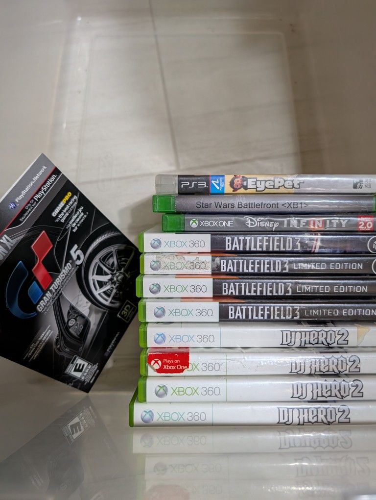 Various Video Games Xbox 360 Ps3 Playstation 3 Xbox One Cheap