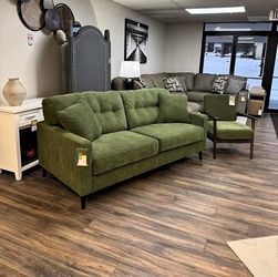 BIXLER OLIVE SOFA