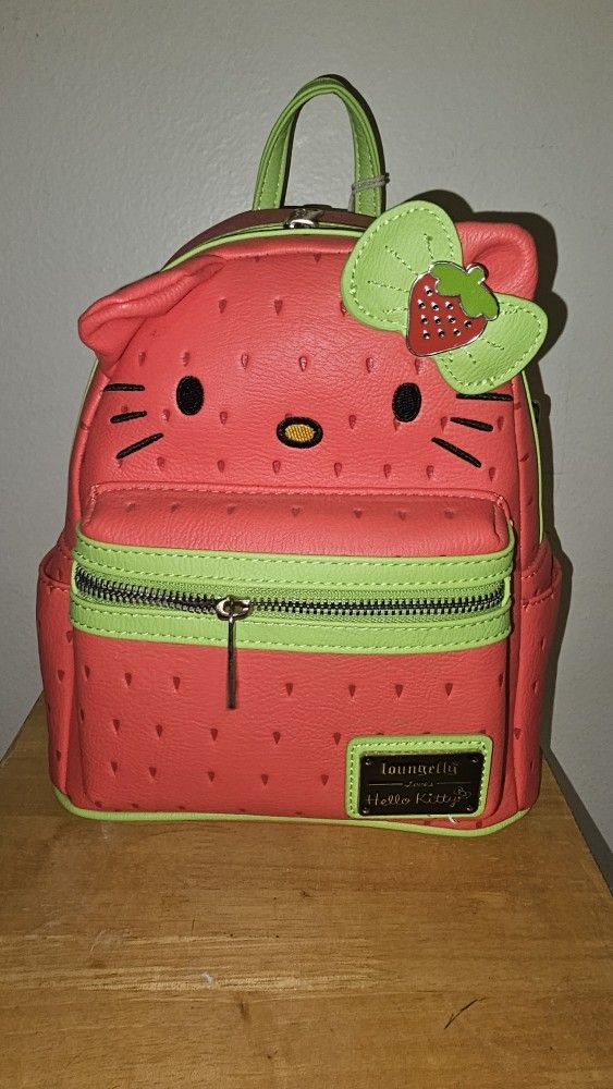 Loungefly Sanrio Hello Kitty Strawberry Mini Backpack