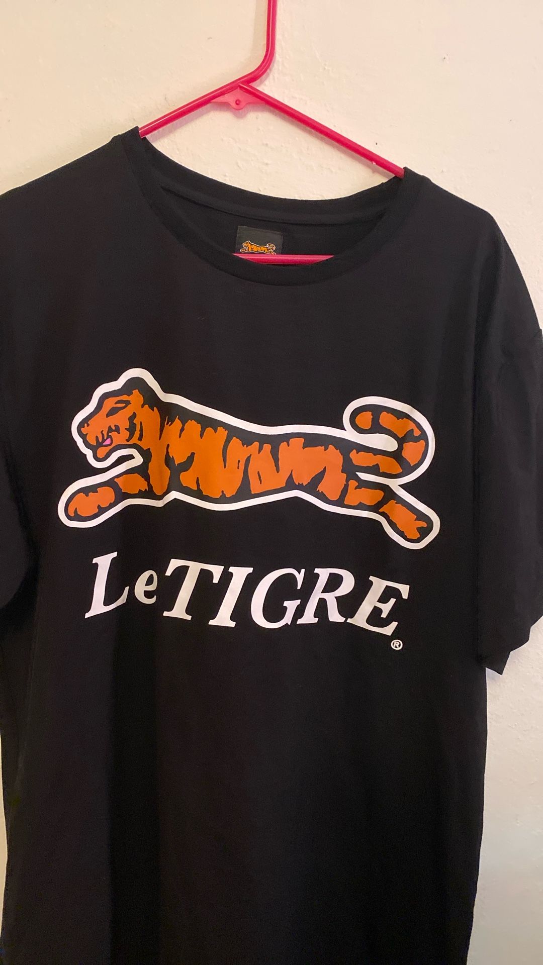 Le Tigre Men’s Classic Logo T Shirt 