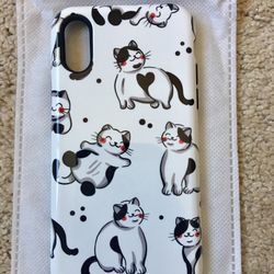 New Kawaii Cats IPhone X Tough Protective Case