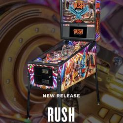 Brand New Release Stern Rush Pinball Pro