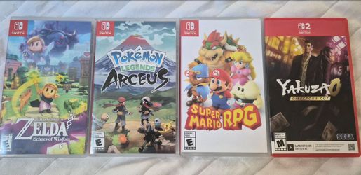 Selling switch games