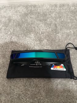Blue Mirrored X-Men Cyclops Visor Sun Glasses