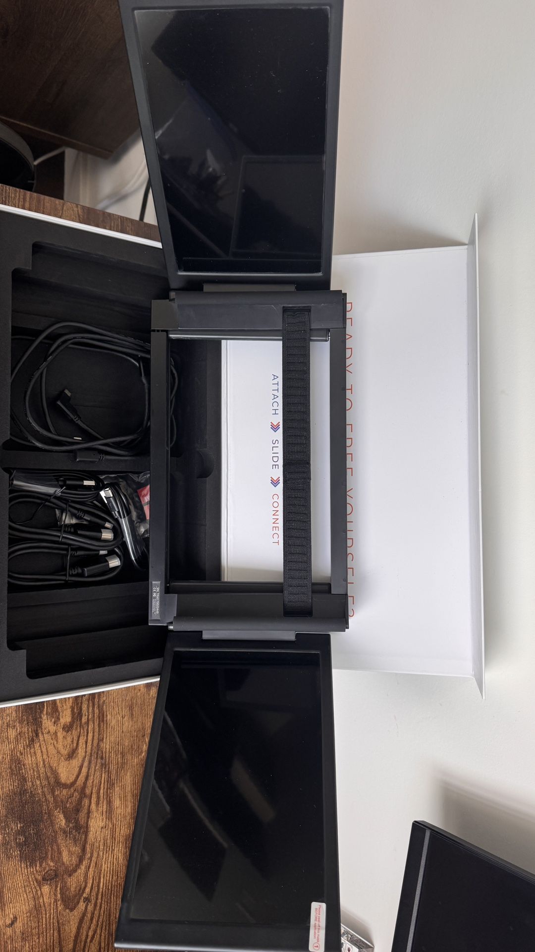 XEBEC tri-screen Portable Travel Laptop Monitors