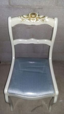 Two matching antique chairs in pristine condition