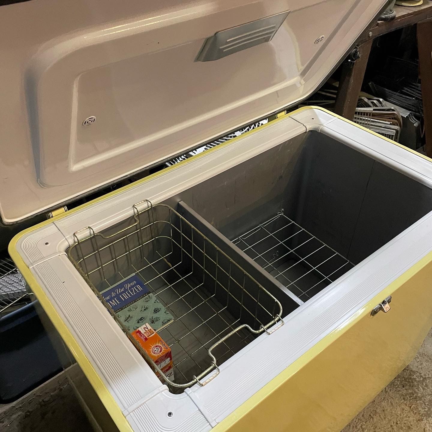 Vintage Freezer Deep Freezer Antique Chest Freezer for Sale in Cypress