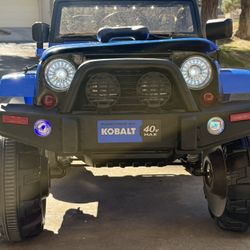 Kobalt Electric jeep For Kids 