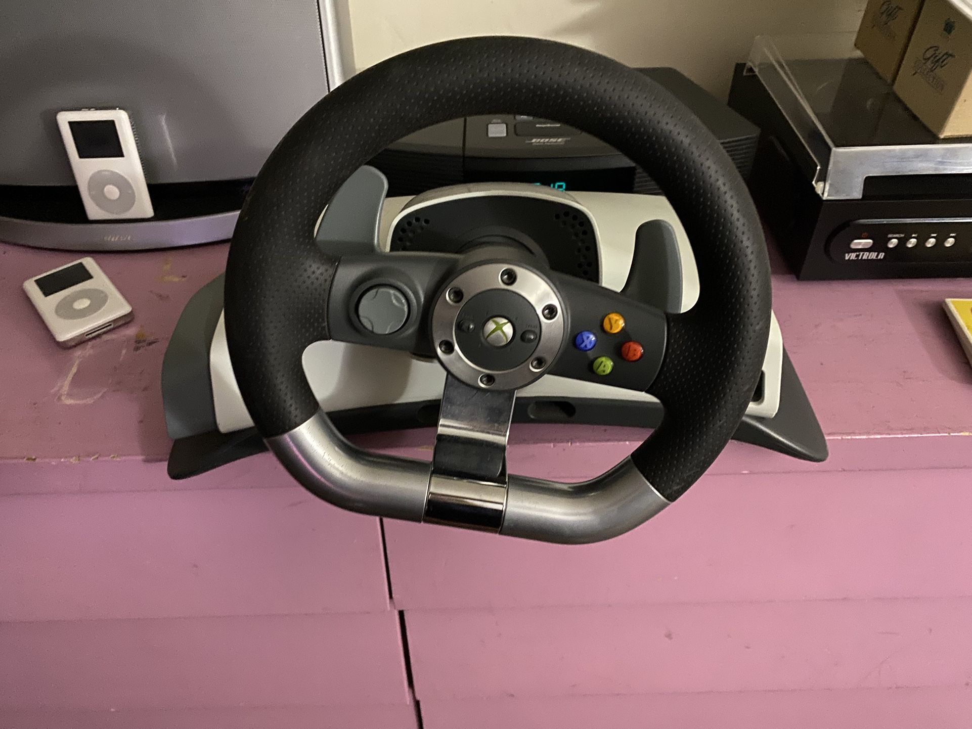 (Used) Xbox 360 Wireless Racing Wheel w/ Pedals